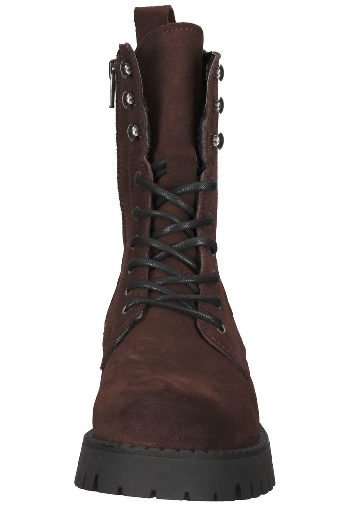 Tamaris Stiefelette Veloursleder Mocca