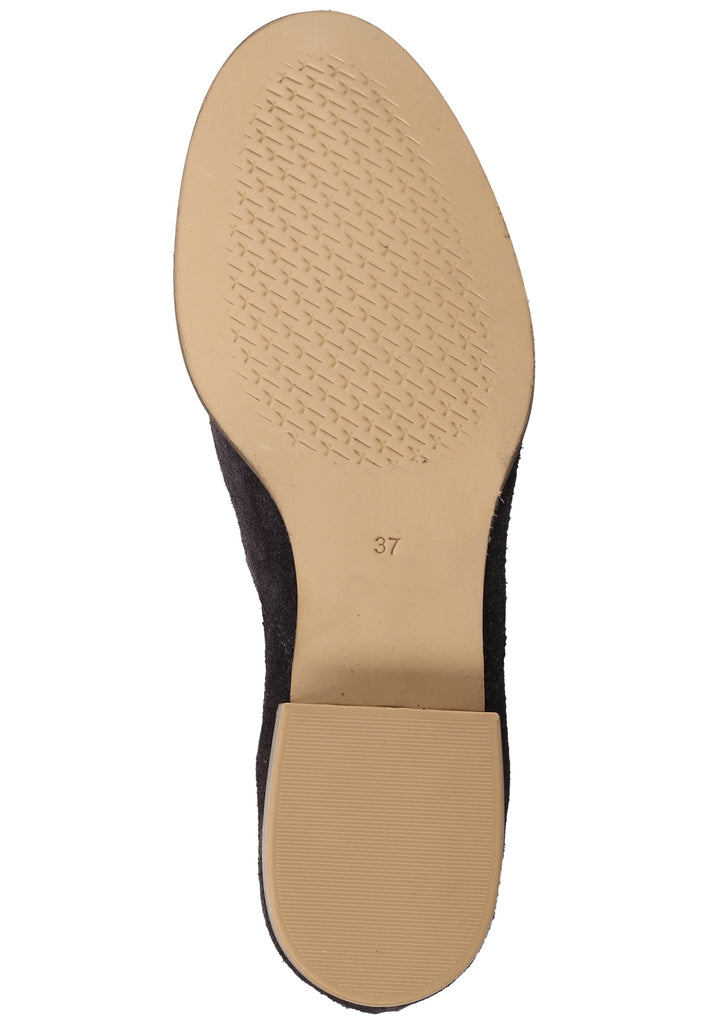 Tamaris Stiefelette Veloursleder Navy