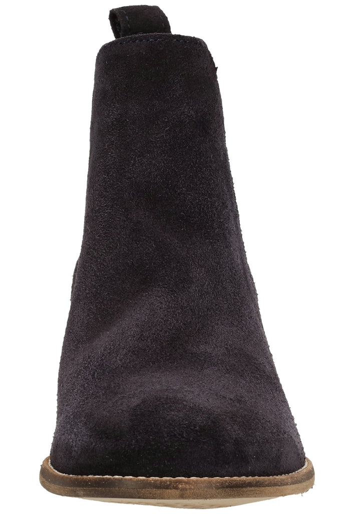 Tamaris Stiefelette Veloursleder Navy
