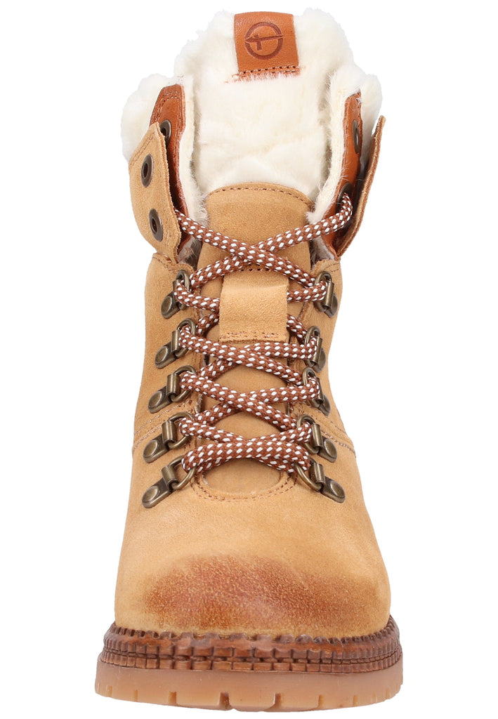 Tamaris Stiefelette Veloursleder/Textil Corn Warmfutter