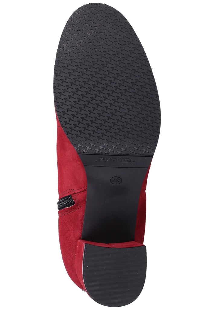 Tamaris Stiefelette Veloursleder Violett