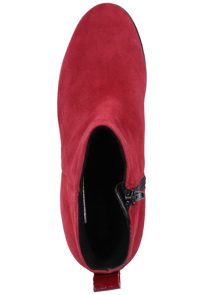 Tamaris Stiefelette Veloursleder Violett