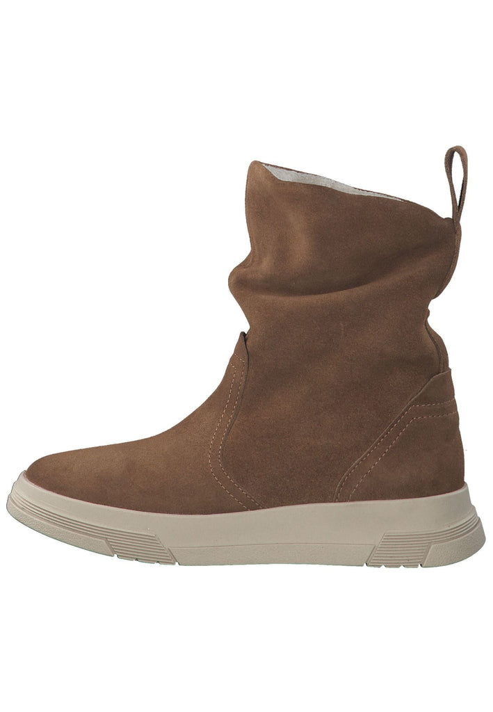 Stiefeletten Tamaris Stiefelette Leder Cognac