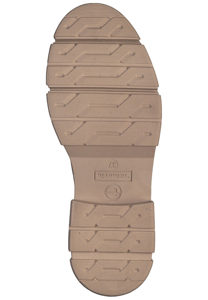 Stiefeletten Tamaris Stiefelette Leder/Textil Sand
