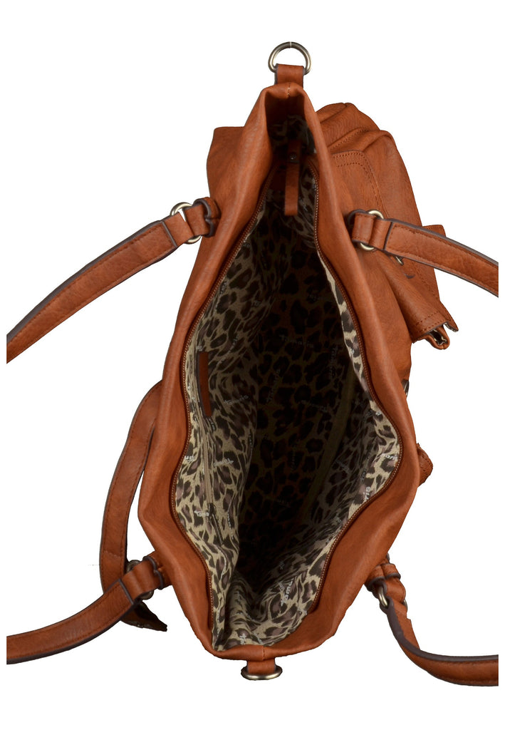 Tamaris Taschen Lederimitat Cognac