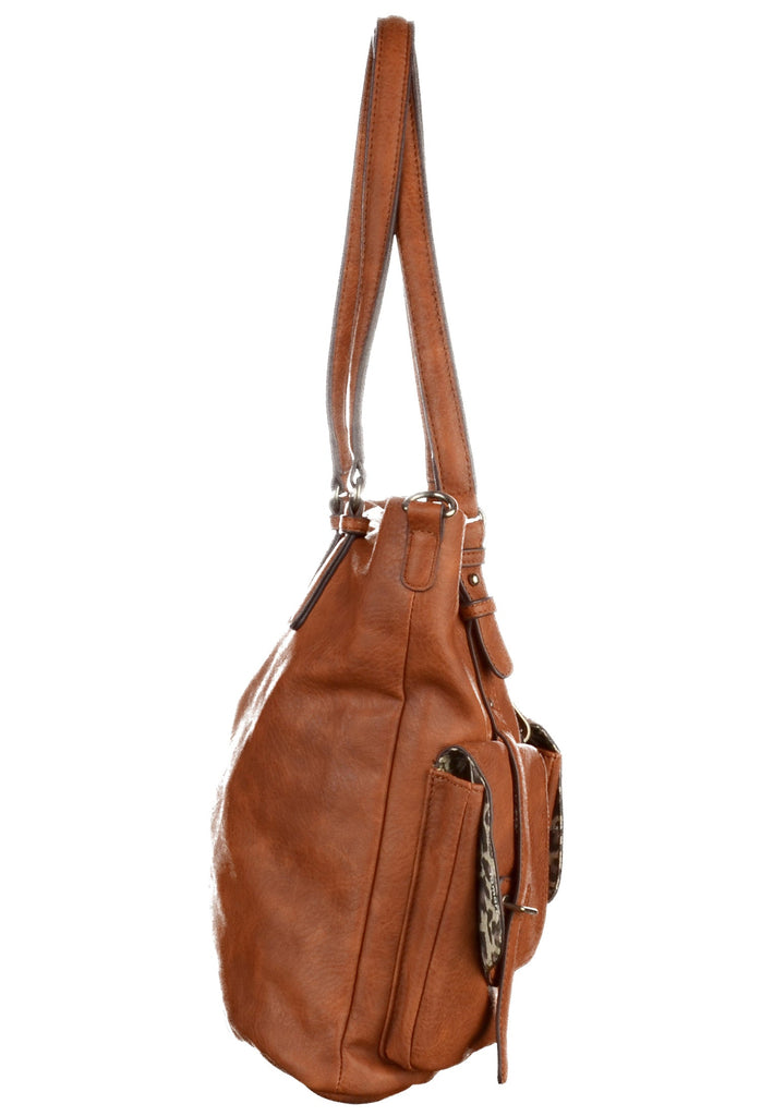 Tamaris Taschen Lederimitat Cognac