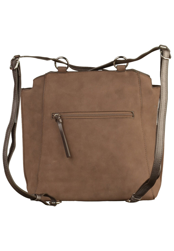 Tamaris Taschen Lederimitat Dunkelbraun