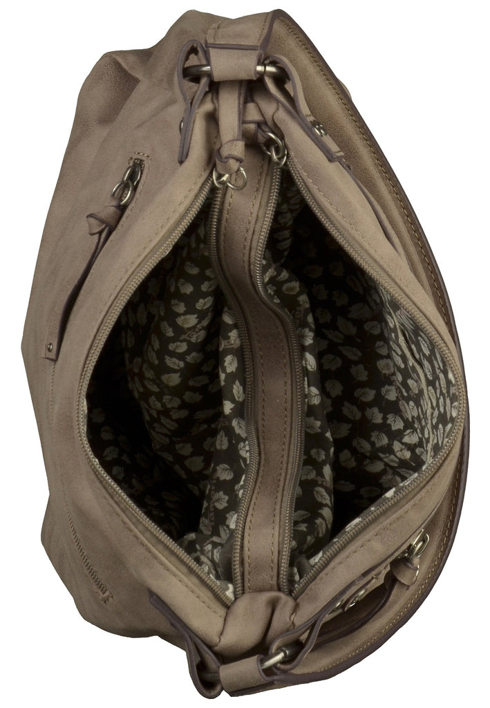 Tamaris Taschen Lederimitat Hellgrau