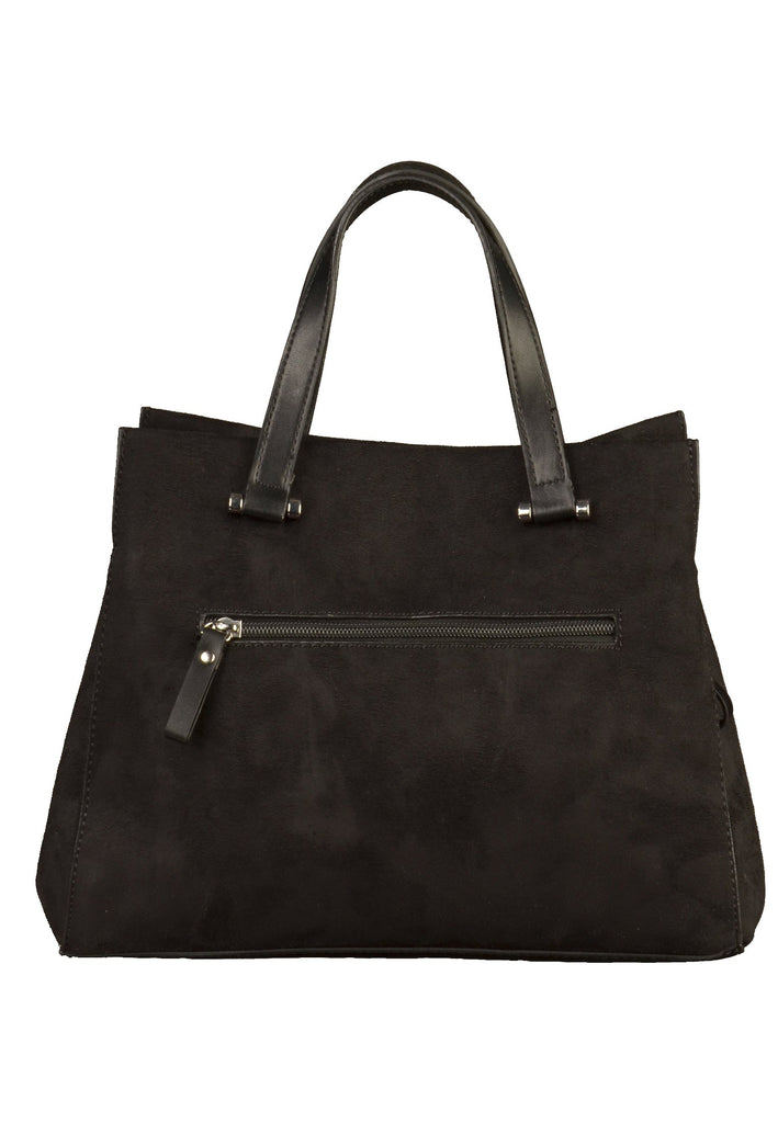 Tamaris Taschen Veloursleder Schwarz