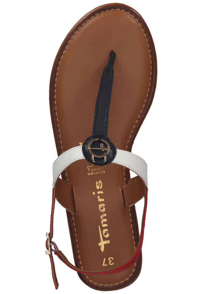 Tamaris Zehensteg Leder Navy