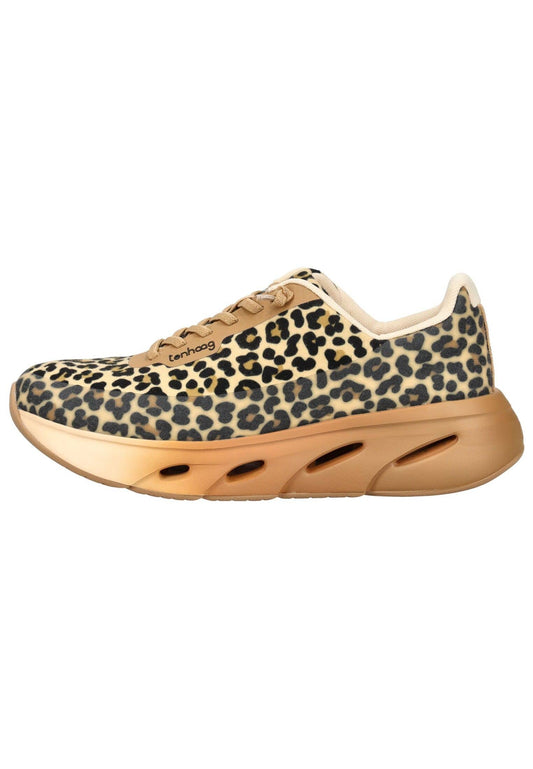 Tenhaag Sneaker Mesh Leopard