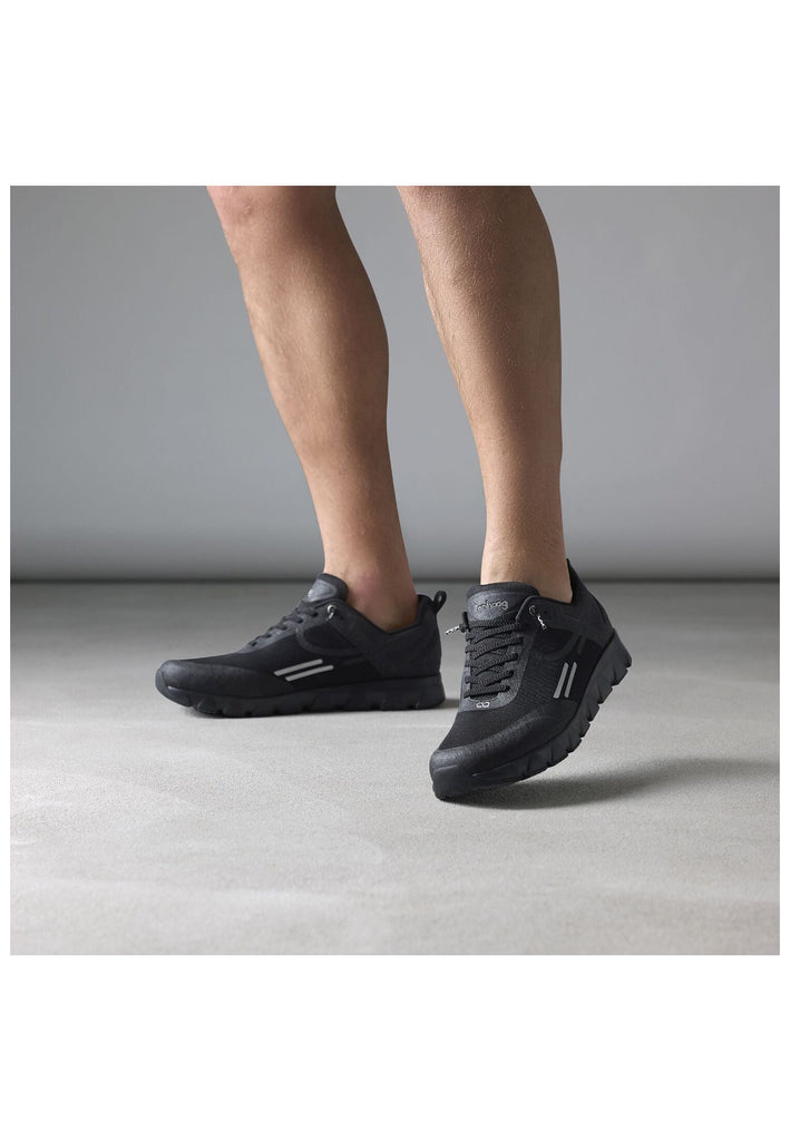 Tenhaag Sneaker Mesh Schwarz