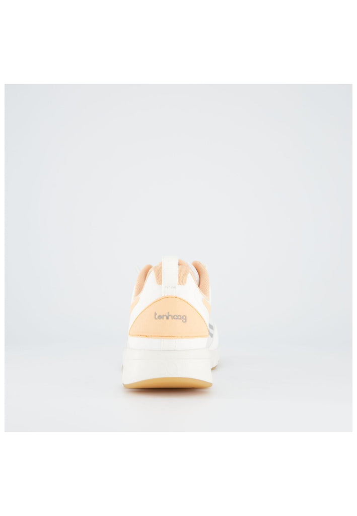Tenhaag Sneaker Mesh Weiß/Orange