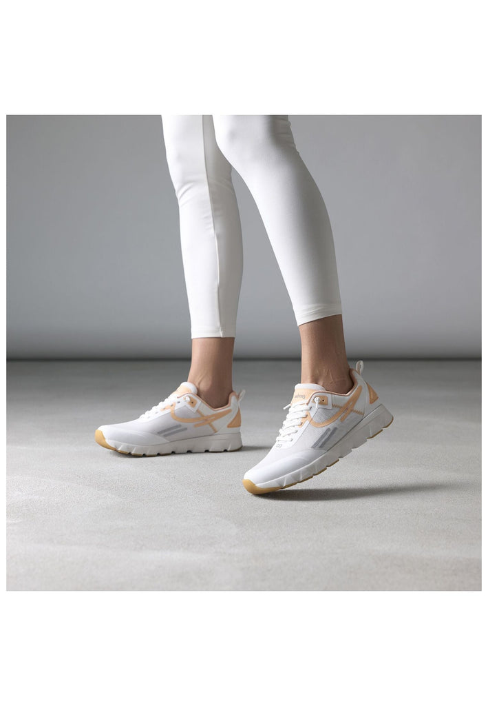 Tenhaag Sneaker Mesh Weiß/Orange