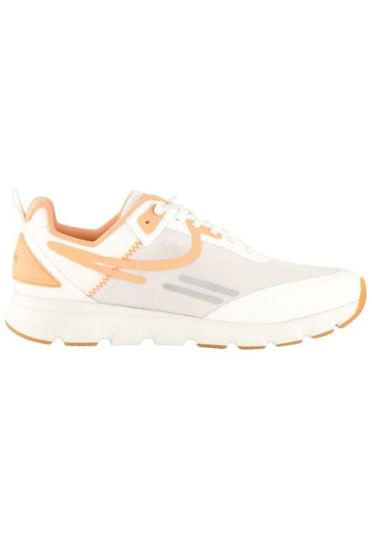 Tenhaag Sneaker Mesh Weiß/Orange