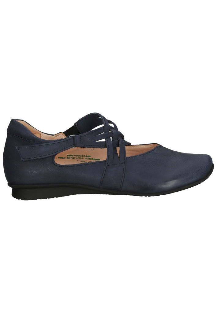 Think! Ballerinas Leder Blau