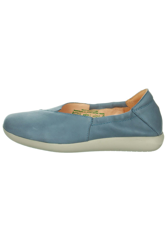 Think! Ballerinas Leder Denim