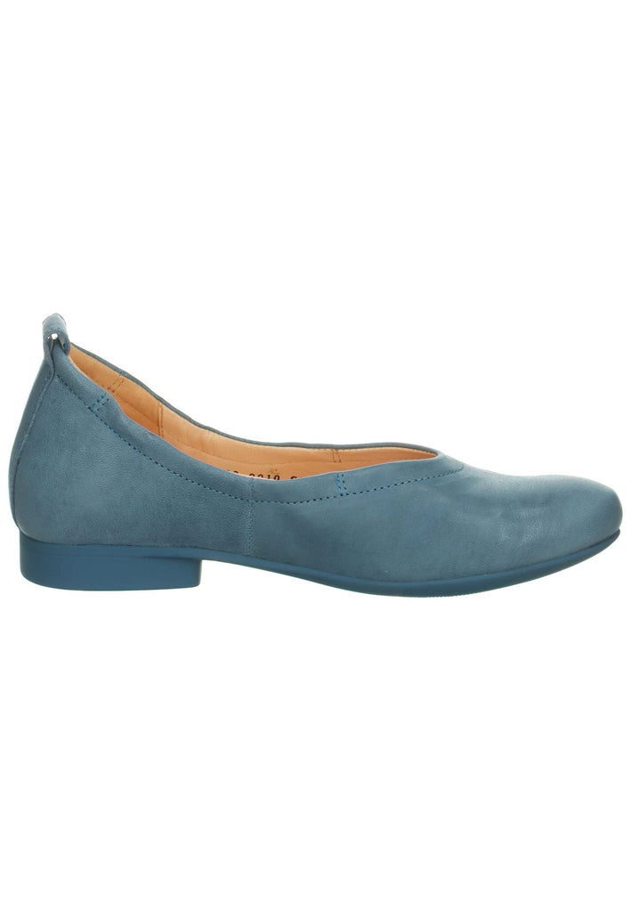 Think! Ballerinas Leder Denim