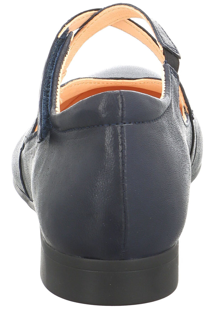 Think! Ballerinas Leder Navy
