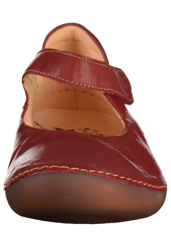 Think! Ballerinas Leder Rot