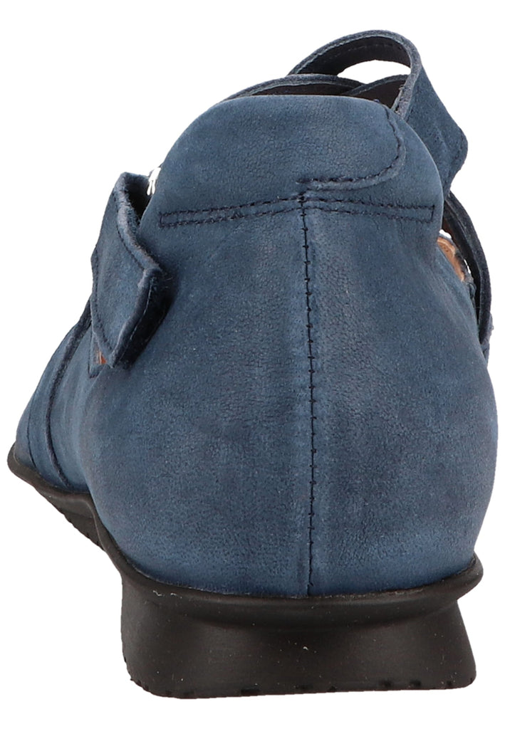 Think! Ballerinas Leder Saphir
