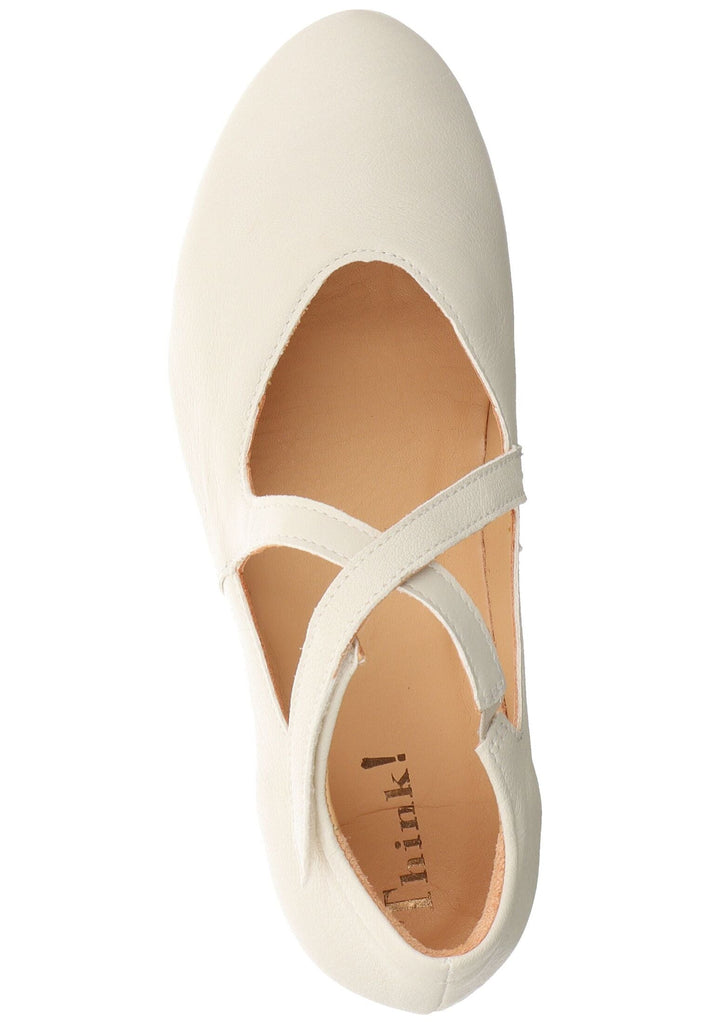 Think! Ballerinas Nappaleder Hellbeige