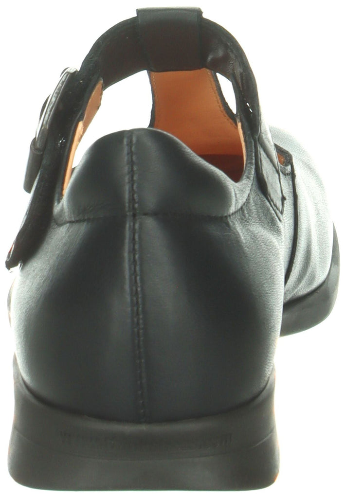 Think! Ballerinas Nappaleder Schwarz