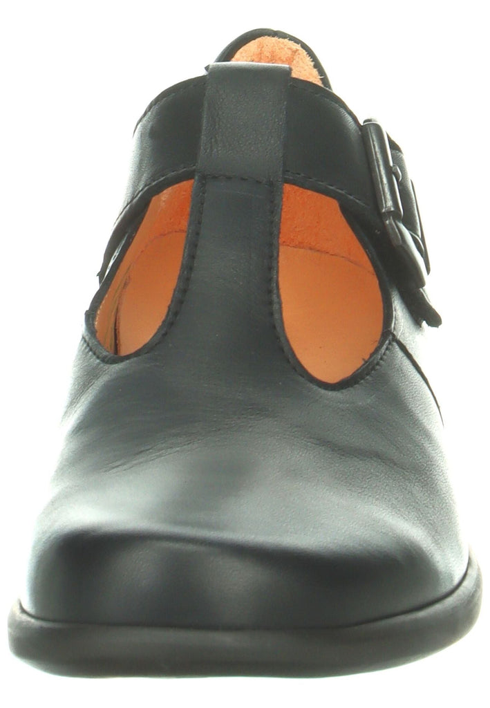 Think! Ballerinas Nappaleder Schwarz