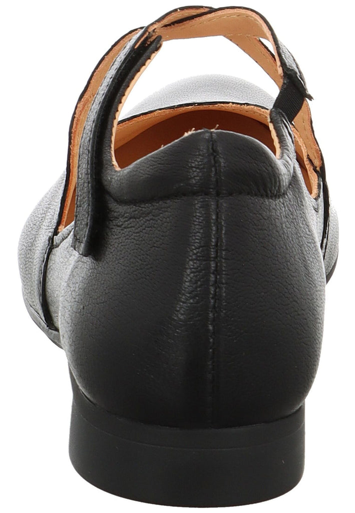 Think! Ballerinas Nappaleder Schwarz/Schwarz