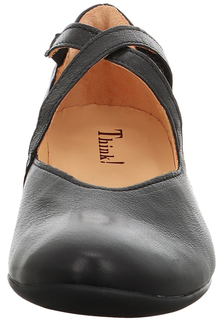 Think! Ballerinas Nappaleder Schwarz/Schwarz