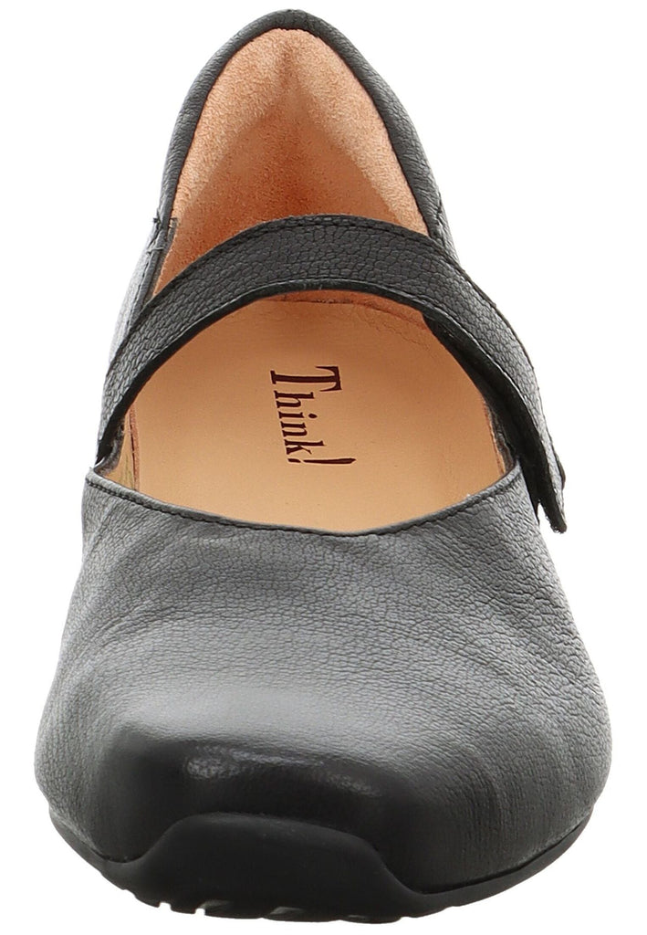 Think! Ballerinas Nappaleder Schwarz/Schwarz