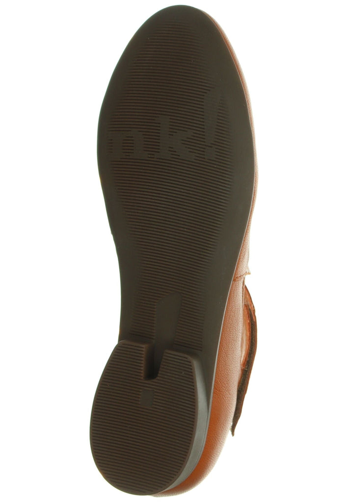 Think! Ballerinas Nappaleder Zimt