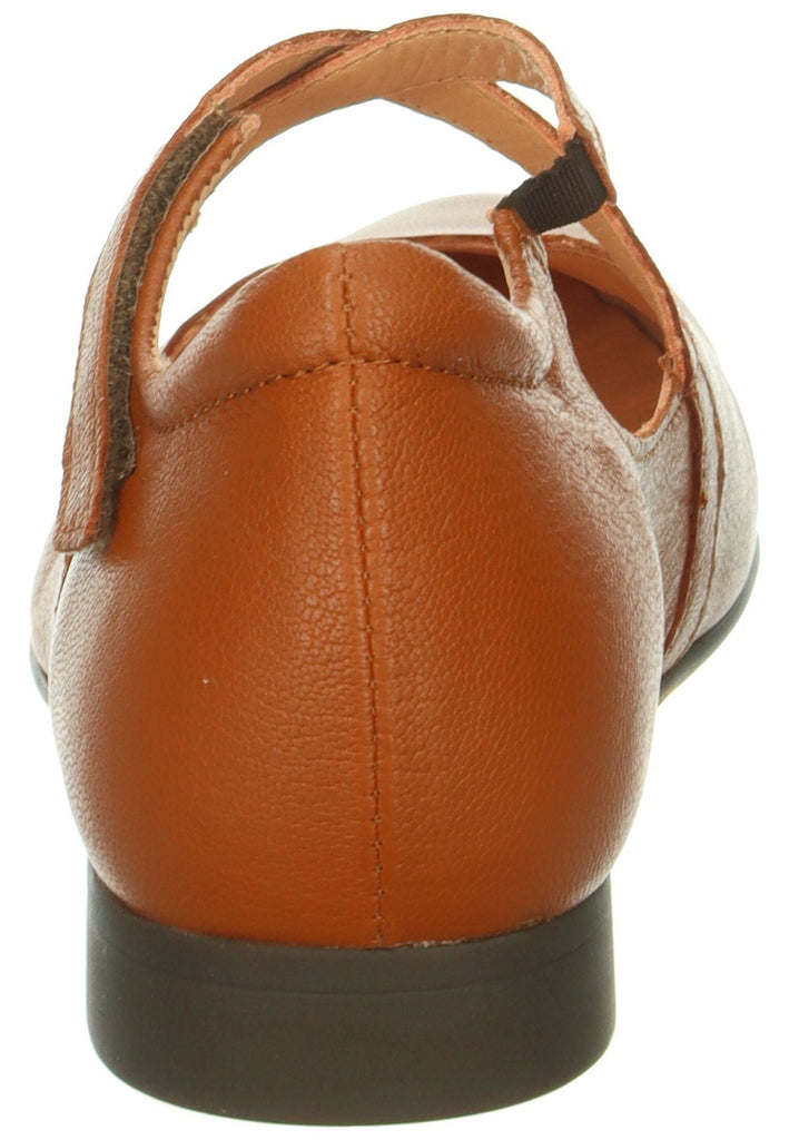 Think! Ballerinas Nappaleder Zimt