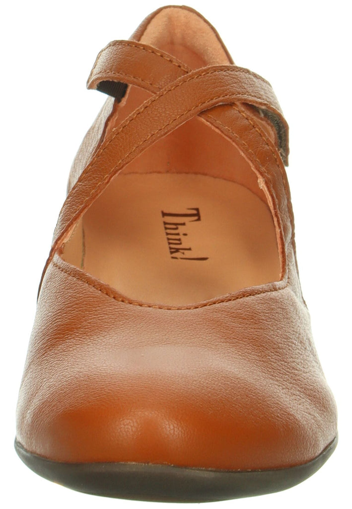 Think! Ballerinas Nappaleder Zimt