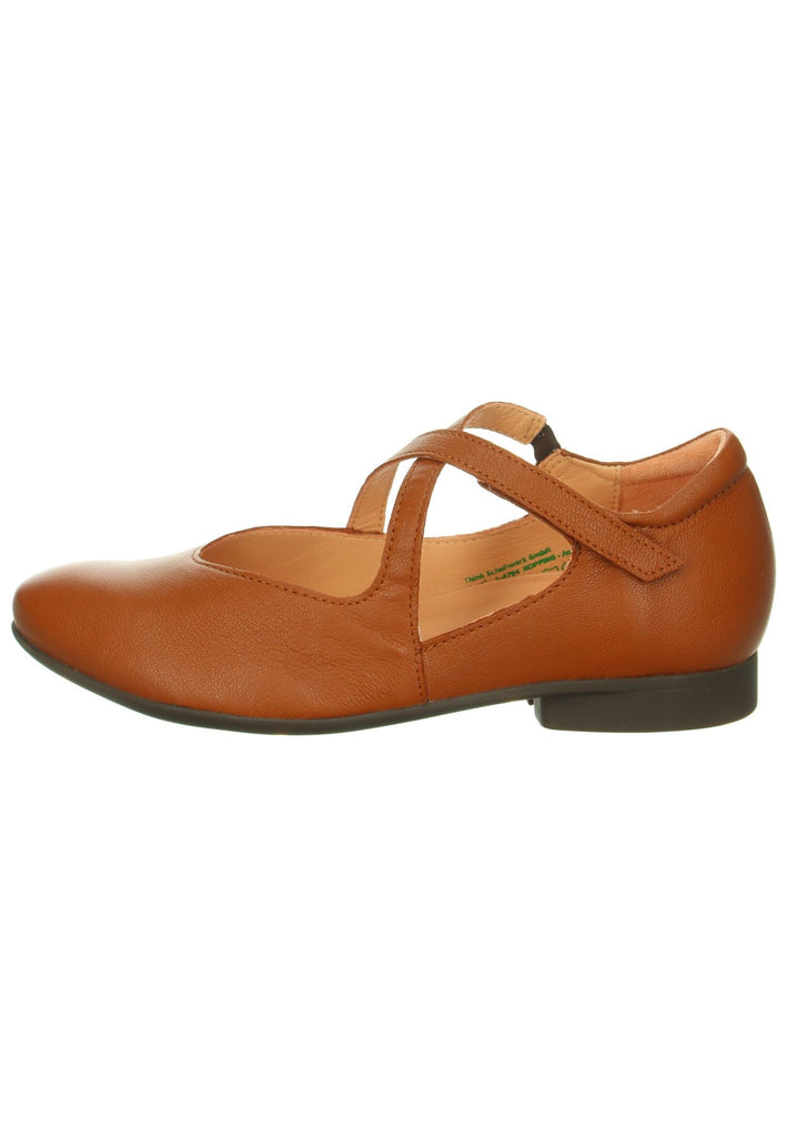 Think! Ballerinas Nappaleder Zimt