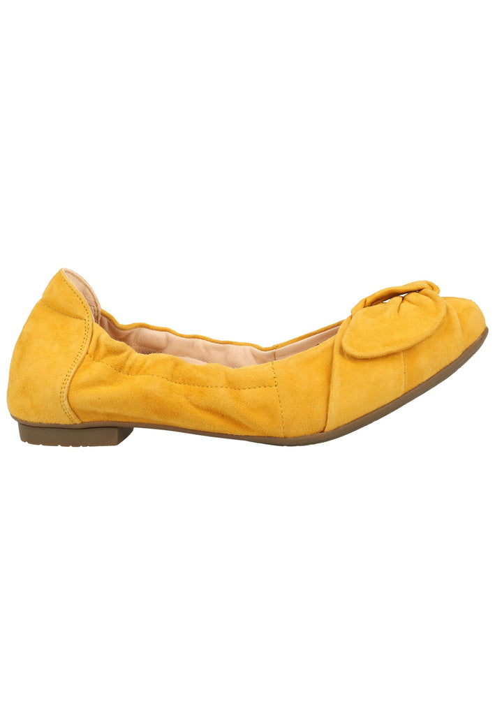 Think! Ballerinas Nubukleder Gelb
