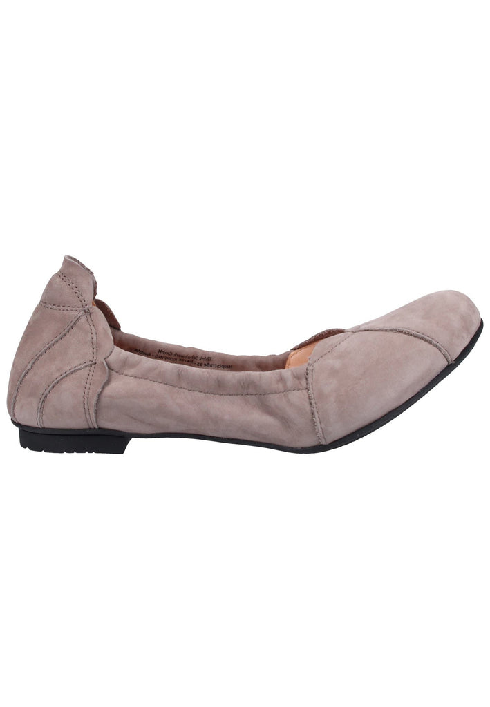 Think! Ballerinas Nubukleder Grau