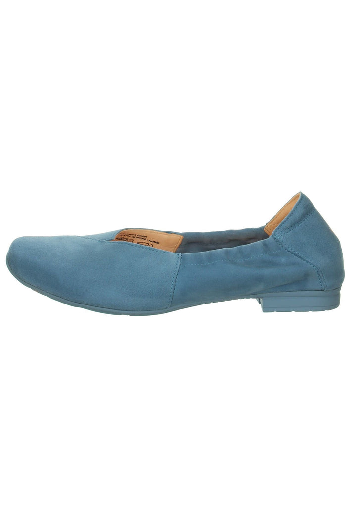 Ballerinas Think! Ballerinas Veloursleder Denim