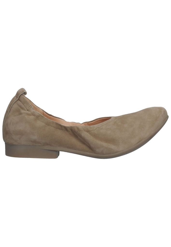 Think! Ballerinas Veloursleder Beige