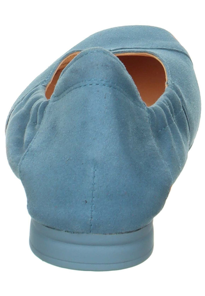 Think! Ballerinas Veloursleder Denim