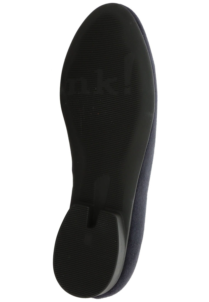 Think! Ballerinas Veloursleder Dunkelblau