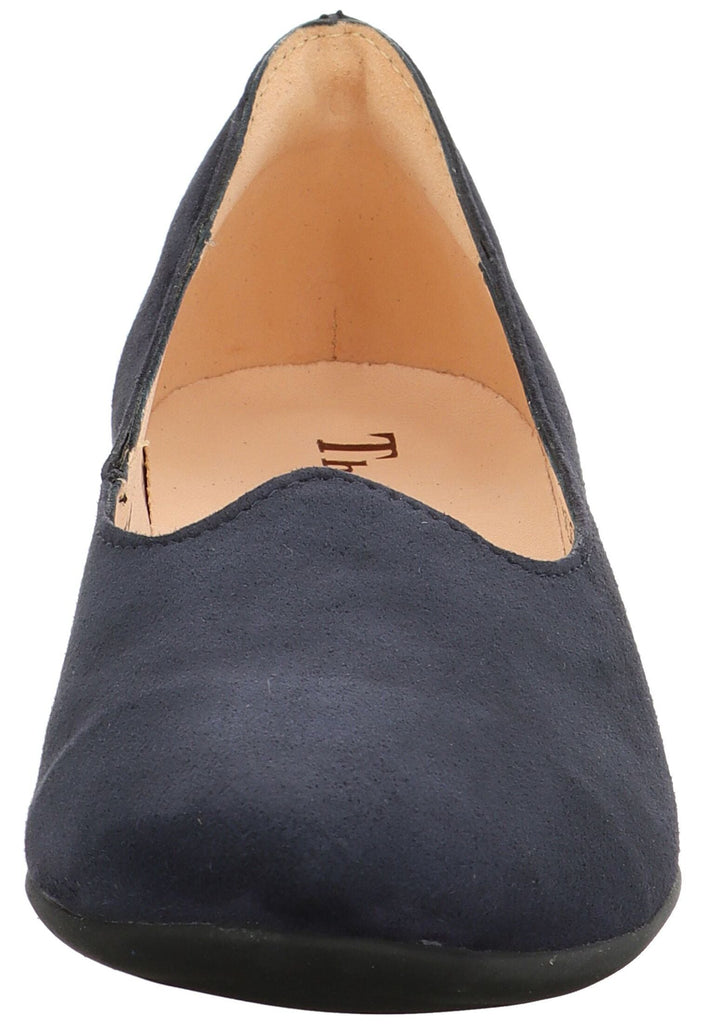 Think! Ballerinas Veloursleder Dunkelblau