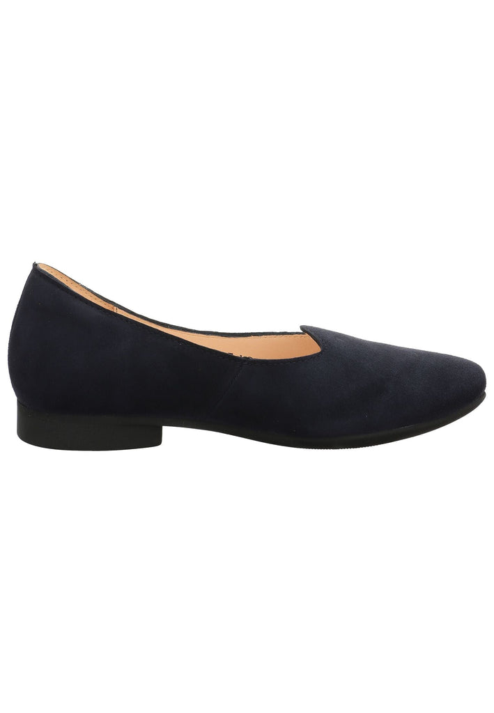 Think! Ballerinas Veloursleder Dunkelblau