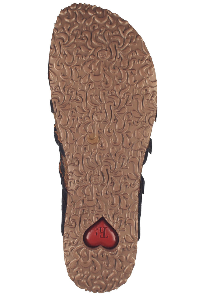 Think! Clogs Nappaleder Espresso