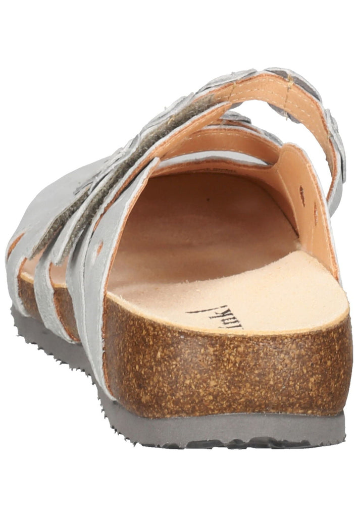 Think! Clogs Nappaleder Hellgrau