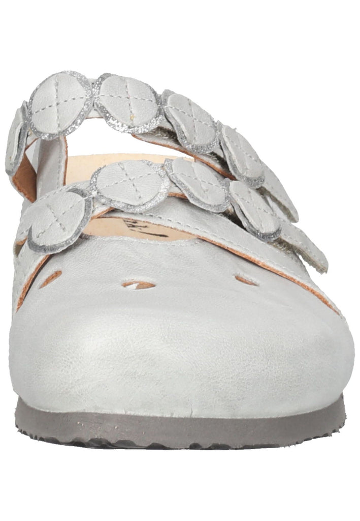 Think! Clogs Nappaleder Hellgrau