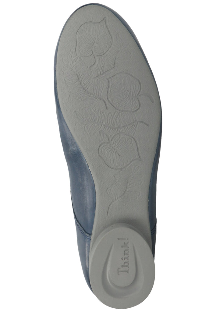 Think! Halbschuhe Glattleder Blau