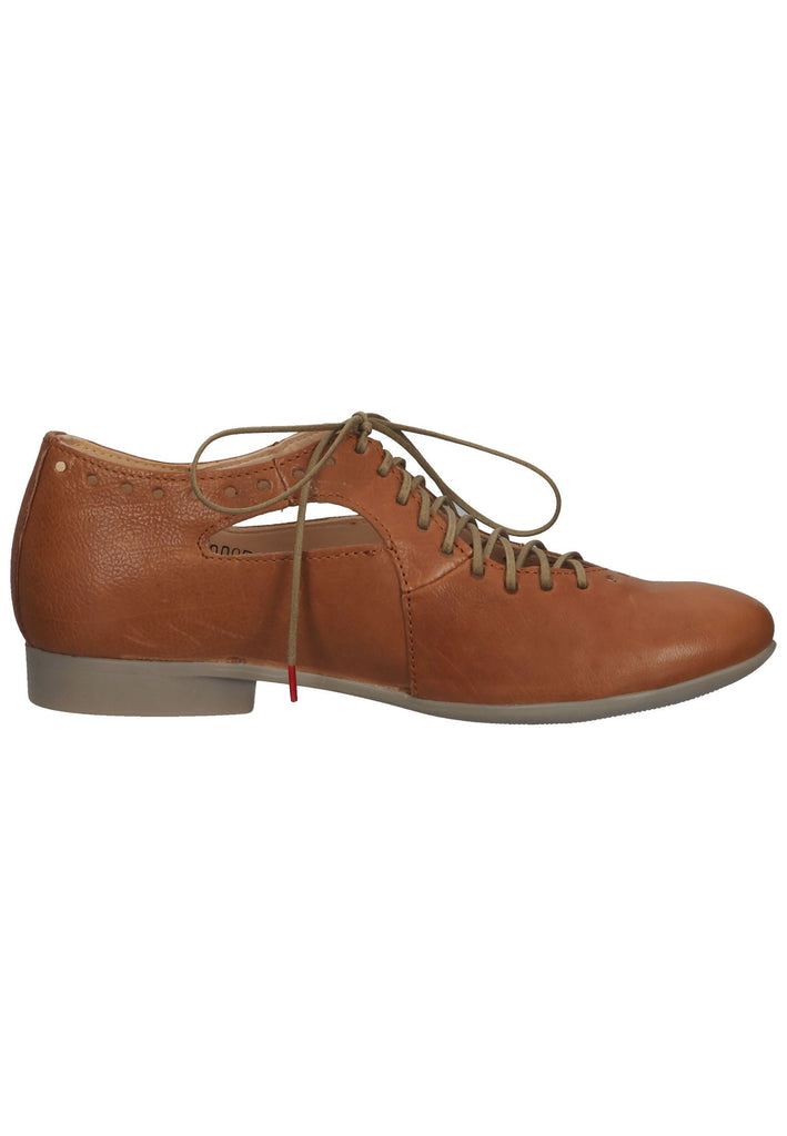 Think! Halbschuhe Glattleder Braun