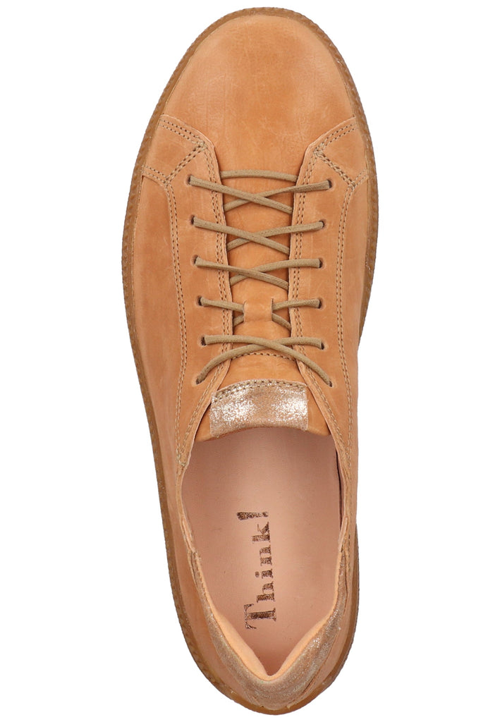 Think! Halbschuhe Glattleder Braun