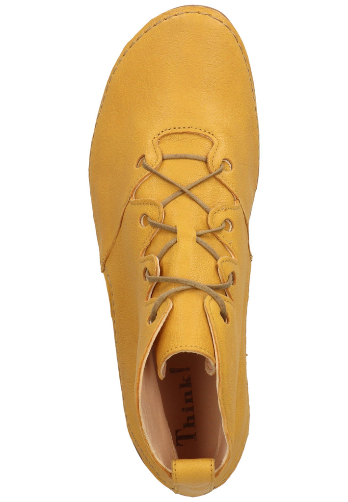 Think! Halbschuhe Glattleder Gelb